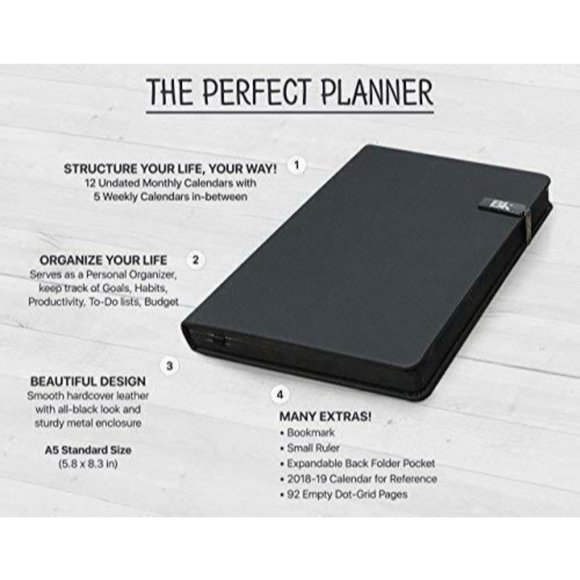 Bullet Keeper Daily Weekly Monthly Undated Planner - Picture 2 of 5